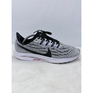 Nike Air Zoom Pegasus 36 White Hyper Grape Grey Mens Size 11.5
